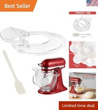 Effortless Cooking with Kitchen-Aid Pouring Shield and Removable Splatter Guard