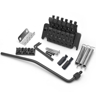 Double Locking Tremolo System Bridge for 6-String Electric Guitar Matte Finish