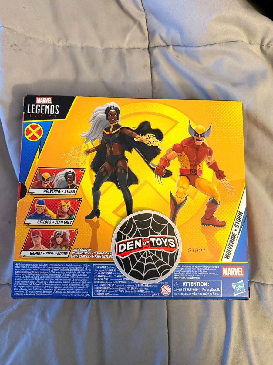 Marvel Legends X-Men 97 Wolverine and Storm 2 pk Action Figure for