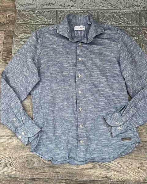 Women Baldessarini Shirt Navy Cotton S #47XH