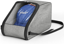 Hat Storage for Baseball Caps with Clear PVC Window, Hat Travel Case with Adj...