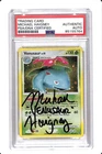PSA Signed Micheal Haigney Pokemon TCG Venusaur Secret Wonders 20/132 Holo Rare