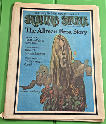 Rolling Stone Magazine #149 Dec. 6, 1973 The Allman Bros. Story Bob Dylan