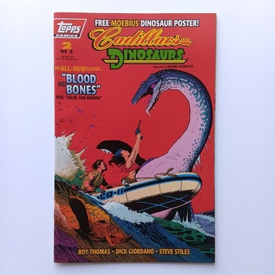 Cadillacs and Dinosaurs #2 (1994) Variant Cover, Topps Comics Z 1+ VF+
