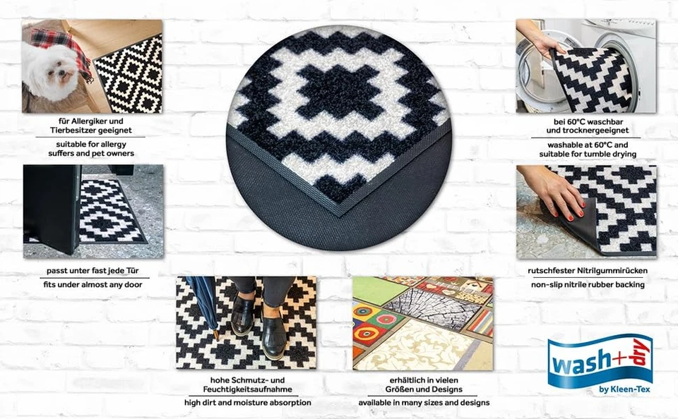 Fußmatte, Sonnentag 40x60cm, innen und außen, waschbar - Bild 4 von 4