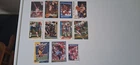 Lot of 11 Vintage Autographed Football Basketball Cards