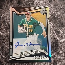 2022 Elite Extra Edition Elite Extra Auto #141 Jared McKenzie Nationals MLB