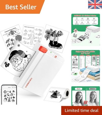 Benutzerfreundlicher Bluetooth Aufkleber Drucker - Erstellen Sie benutzerdefinierte Etiketten und Fotos überall