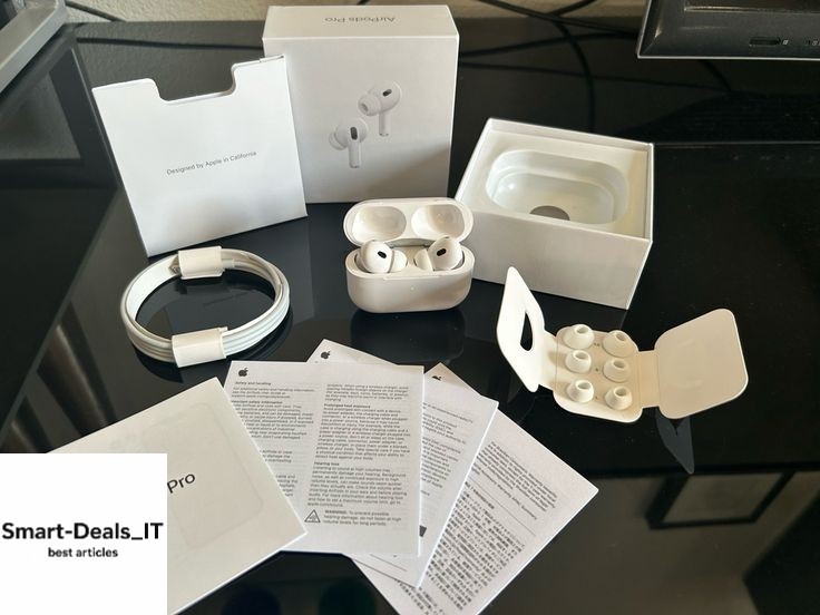 AirPro2 (2°Generazione ) Con custodia di ricarica Magsafe (USB-C) ANC foto 3