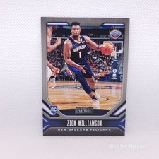 2019-20 Panini Chronicles Playbook Rookie Zion Williamson #169 (RC)