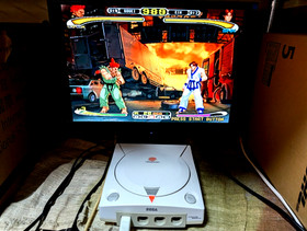 Dreamcast Console System Visual Memory  Marvel VS Capcom 2  Japan