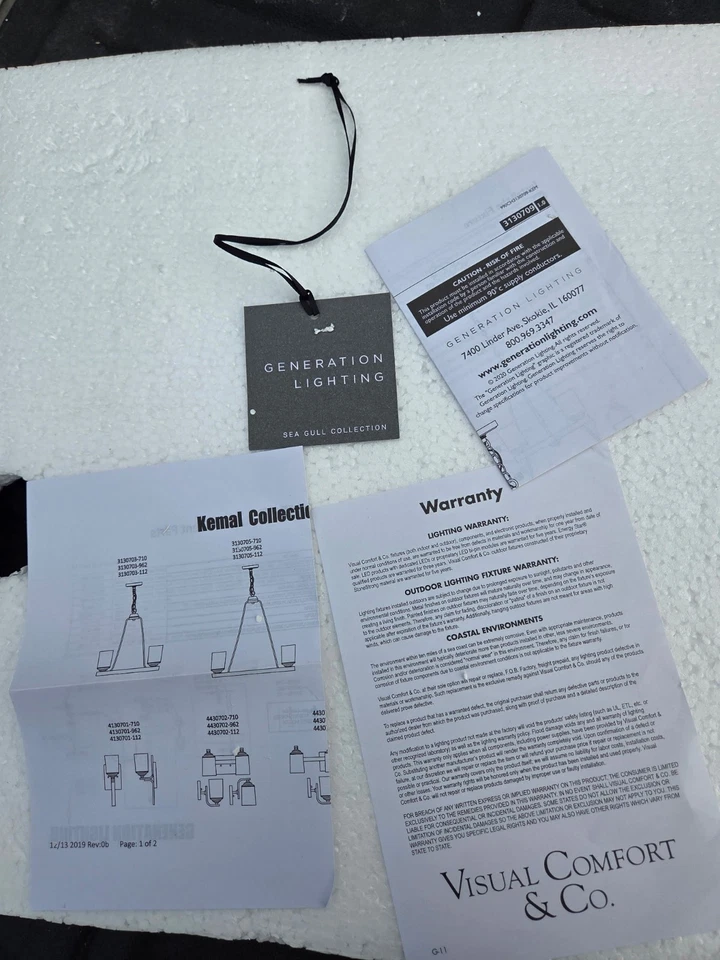 Люстра переходная Sea Gull Kemal 9 ламп - Изображение 2 из 4