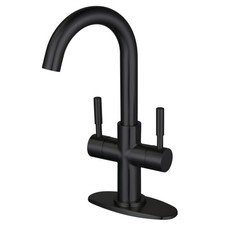 Kingston Brass LS855.DL Concord 1.8 GPM 1 Hole Bar Faucet - - Black