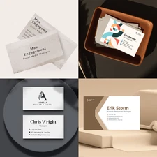 1000 Business Cards Custom, Full Color, Matte/Gloss - FREE SHIPPING Digital, Pro