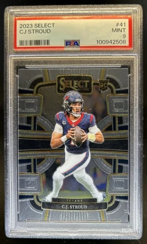 2023 Select C.J. Stroud RC Concourse #41 Texans PSA 9 Rookie