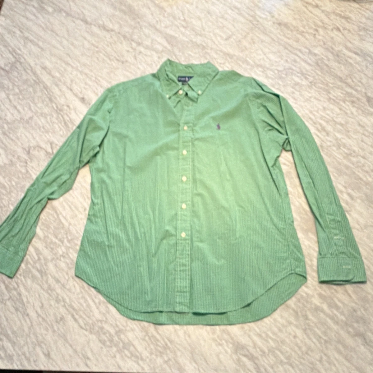 Polo Ralph Lauren Green Casual Button-Down Shirts for Men for sale