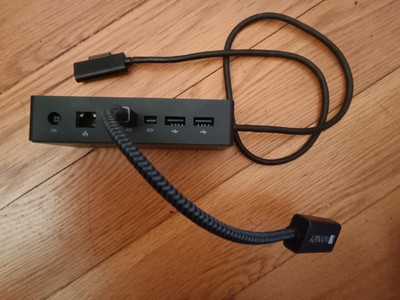 Microsoft Surface Dock 1661 + 1080p HDMI Adapter Bundle - Tested & Working