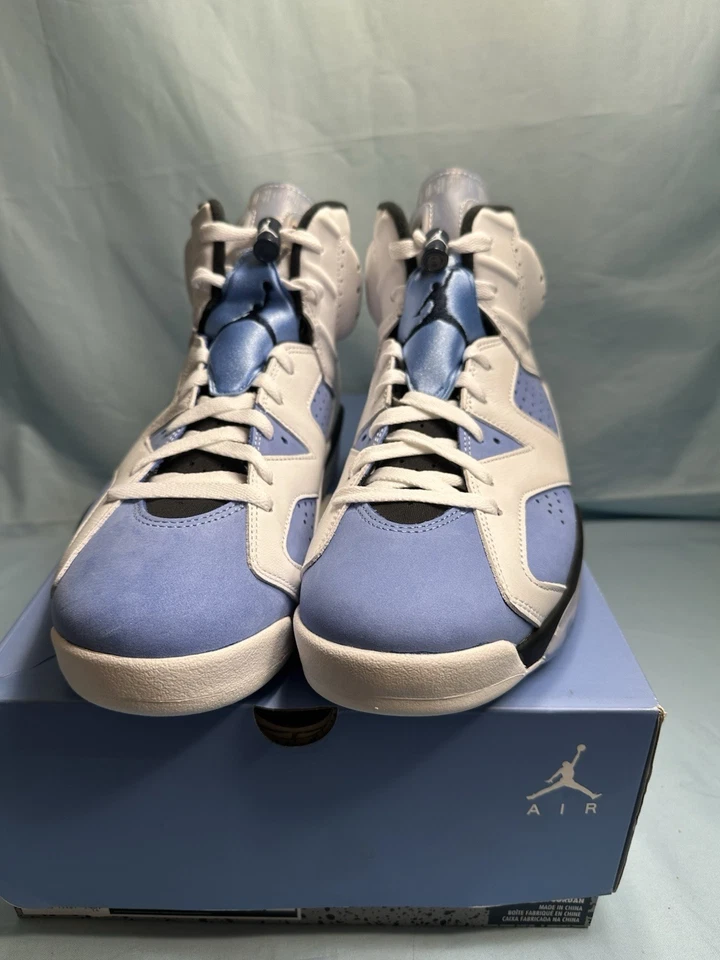 NUEVO EN CAJA. SE ENVÍA LO ANTES POSIBLE. Talla 10.5 - Air Jordan 6 Retro UNC Foto 2 de 4