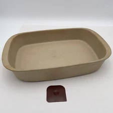Vintage Pampered Chef Stoneware 9x13 Baker Pan Rectangular Dish USA 1430
