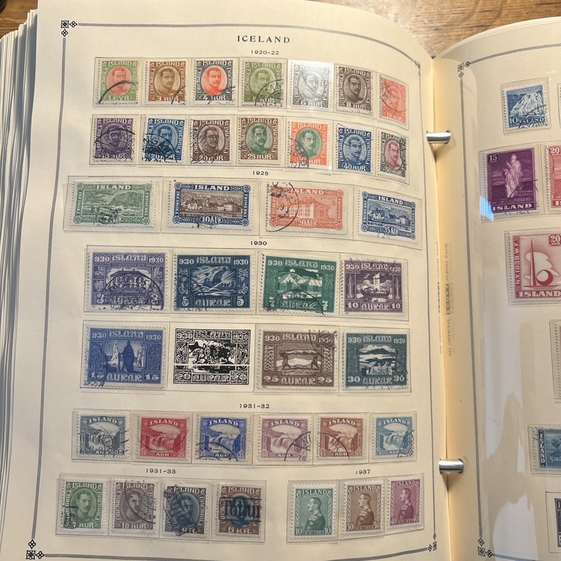 Stamps Iceland 1920-1940 Used, Mint Hinged And MNH