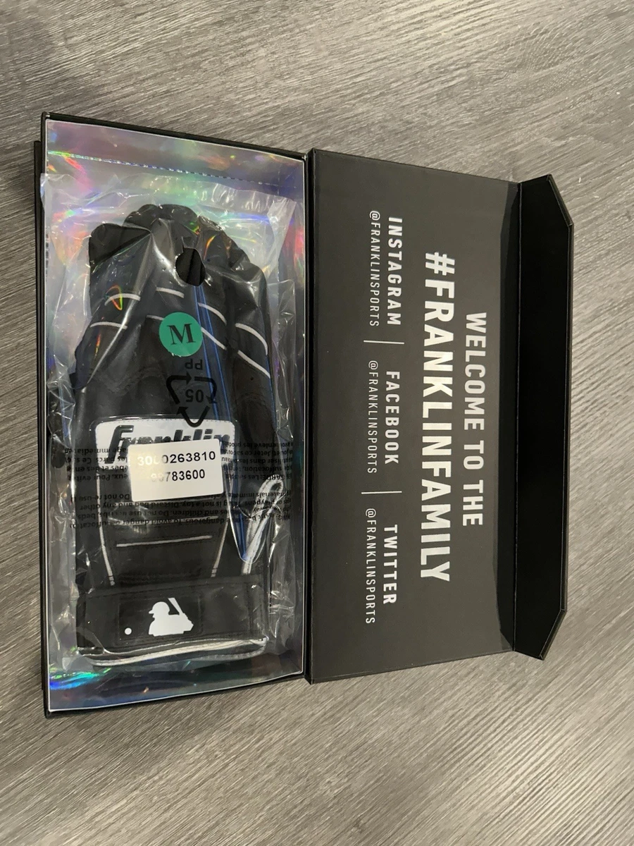 Juego de 4. Guantes de bateo de béisbol profesionales Franklin personalizados CFX medianos para hombre *Ver fotos