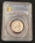 1936 D WASHINGTON QUARTER == PGCS VF DETAIL == 90% SILVER ===