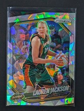 2025 Prizm WNBA - Cracked Ice Parallel Lauren Jackson #91 - Seattle Storm