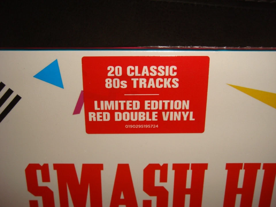 SMASH HITS OF THE 80s - VARIOUS COMPILATION - DOUBLE RED LP RECORD ALBUM-SEALED - Image 3 of 4