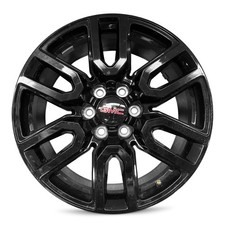 Genuine Oem Take-off Wheel For 2019-2026 Gmc Sierra 1500 20 Inch Black Alloy Rim