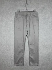 Copper & Oak Men's 32x32 Air Luxe Slim Straight Low Impact Wash Flex-Comfort