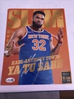 Karl-Anthony Towns Signed Autographed 8x10 Slam Photo NY Knicks Kentucky JSA A
