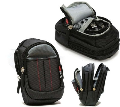 Navitech Black Camera Case For CEDITA 2.7k Full HD Camera