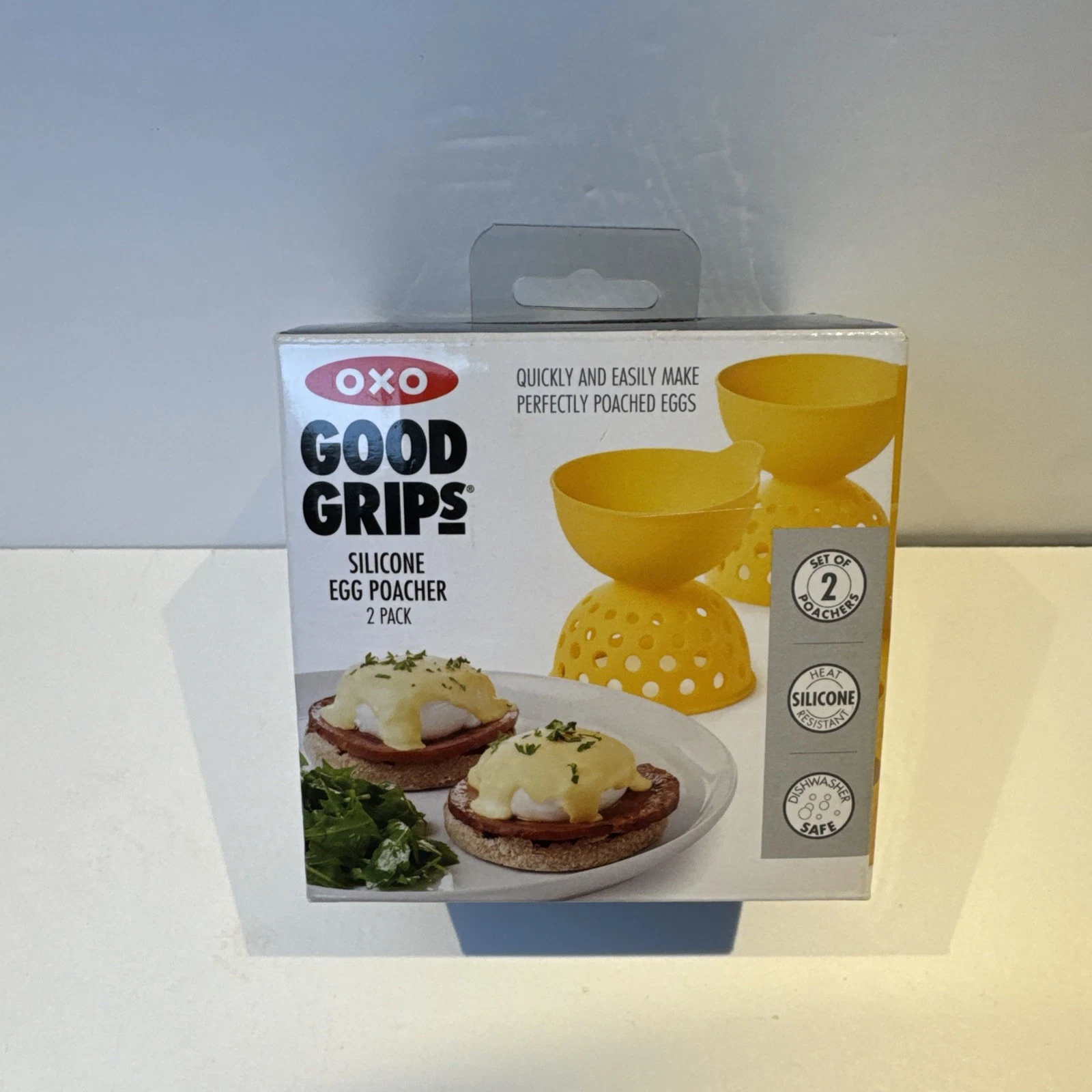 OXO Good Grips Yellow Silicone Egg Poachers Set Of 2 New In Box
Opens in a new window or tab
