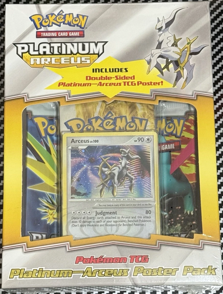 Pokemon Platinum Arceus Poster Pack Box Sealed! NM Trusted Seller! Free  Ship! | eBay