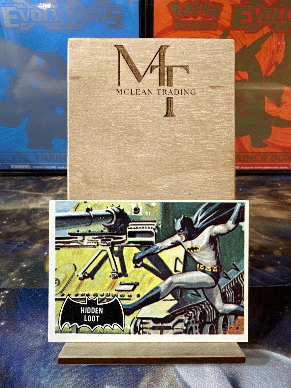 1966 TOPPS BATMAN 55 HIDDEN LOOT