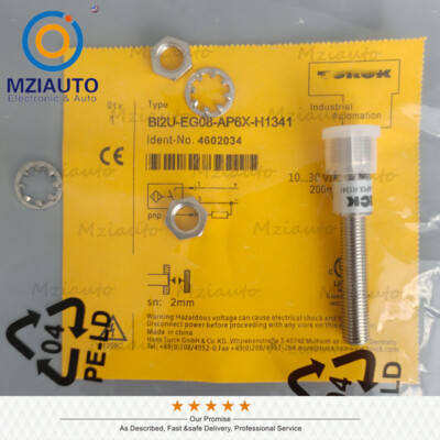 Sensore Di Prossimità Turck Bi2U-EG08-AP6X-H1341 - Nuovo, Senza Marca