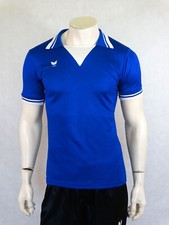 Vintage Erima Template Football Shirt Jersey Trikot West Germany M Blue