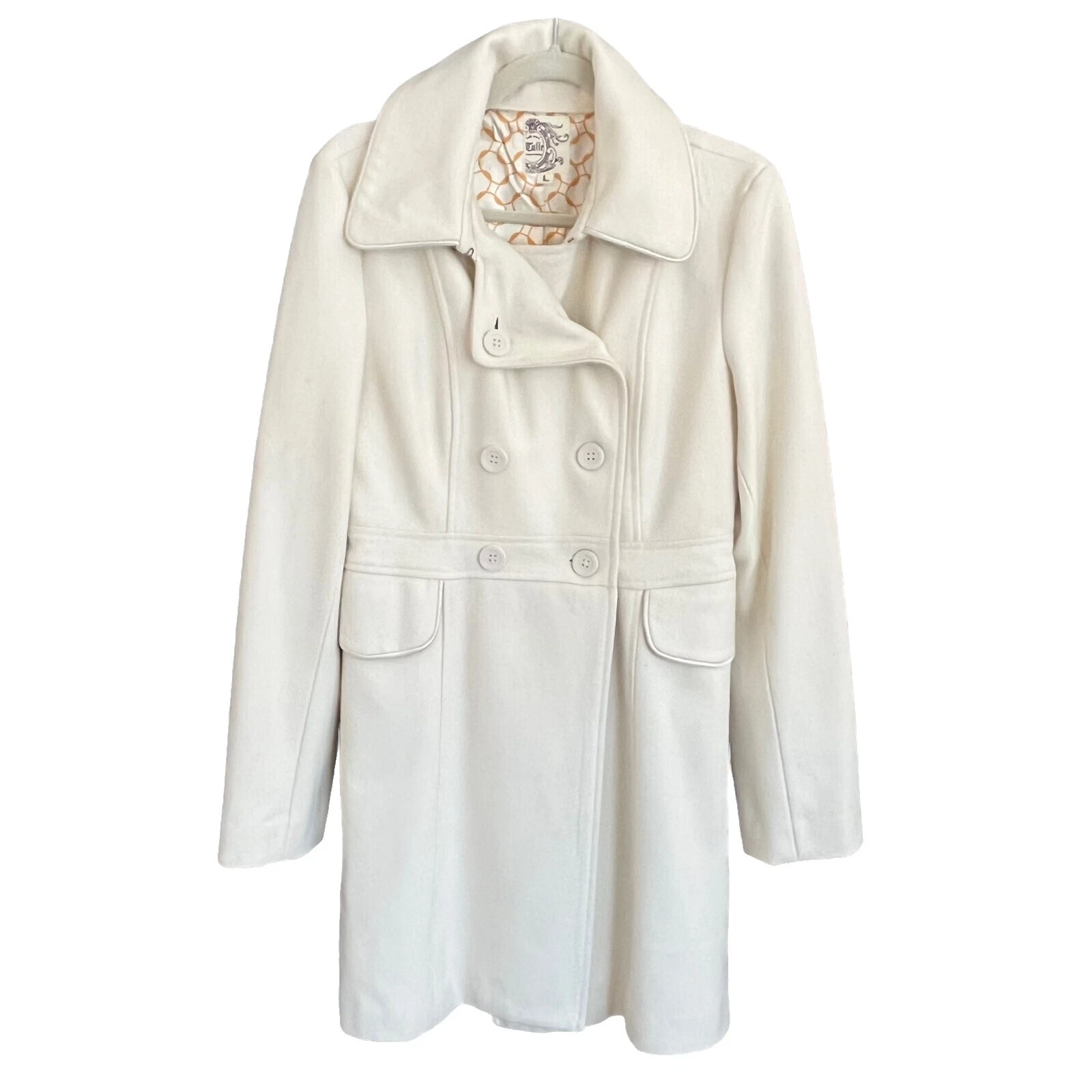 Anthropologie Casaco Branco, Casacos, jaquetas e Coletes para mulheres