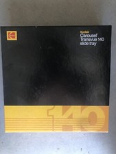 Vintage Kodak Carousel Transvue 140 Projector Slide Tray with Original Box