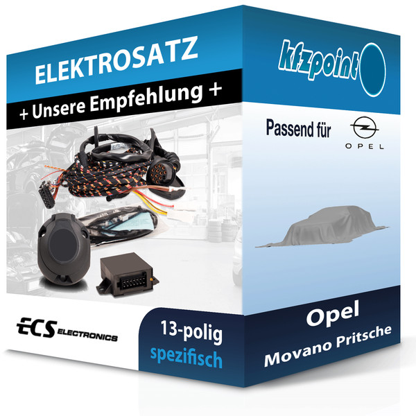 für Opel Movano Pritsche 12.2021-Jetzt ECS E-Satz 13Polig Fahrzeugspezifisch FP-image