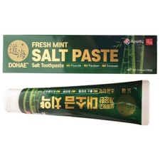 KPurity Roasted Bamboo Salt Infused Toothpaste 160g Tube - Freshens Breath -