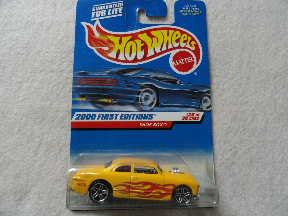 Shoe Box 2000 First Editions  Hot Wheels