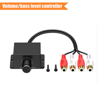 Volume/Bass Level Control with Rotary Dial For Car Stereo Amplifier