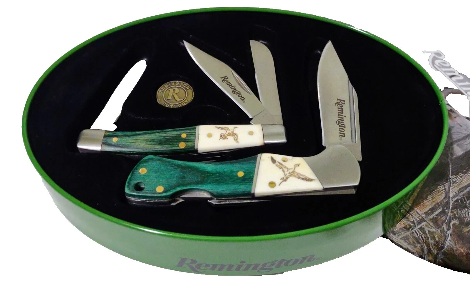 Remington ручка с лезвием из нержавеющей стали с костяной ручкой коллекционные ножи, мечи, лезвия, доспехи и аксессуары