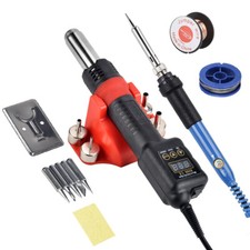 All-in-one Soldering Hot Air Gun Station Bga Rework For Smd Smt Welding Repair