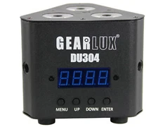 Gearlux Truss 4-Watt RGBW LED Quad 8 Channel Stage Light with Remote Control