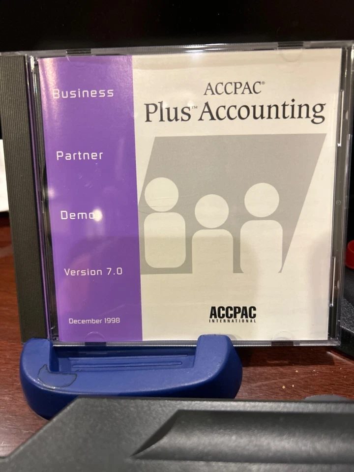 BRAND NEW ACCPAC Plus Accounting Partner Demo Version 7.0. Manuals, Docs, CD - Image 2 of 4