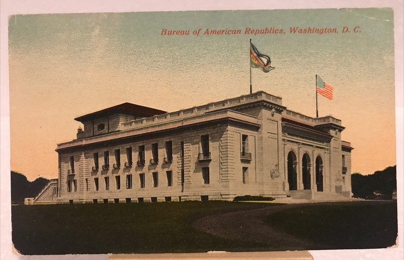 Vintage Postcard-1911 Bureau of American Republics, Washington, D.C  