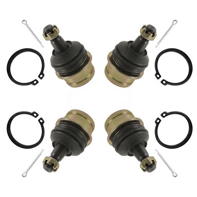 4 Front Lower Upper Ball Joint for Yamaha Wolverine Rmax 4 YXF10W YXE10W 2021-24