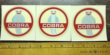 VINTAGE **FORD COBRA** ED CHOLAKIAN ENTERPRISES NORTH HOLLYWOOD LOT OF 3 DECALS